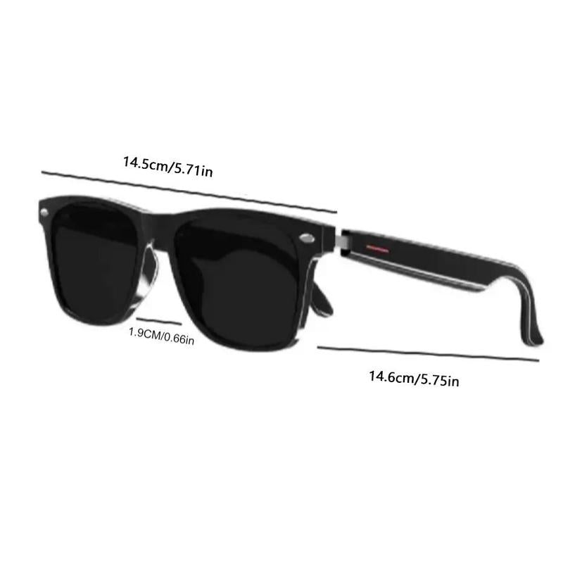 Smart Glasses with High-Quality Sound, Voice Calling, Bluetooth-Compatible Fast Pairing, Large Battery Capacity, Long-Lasting, Perfect Gift
