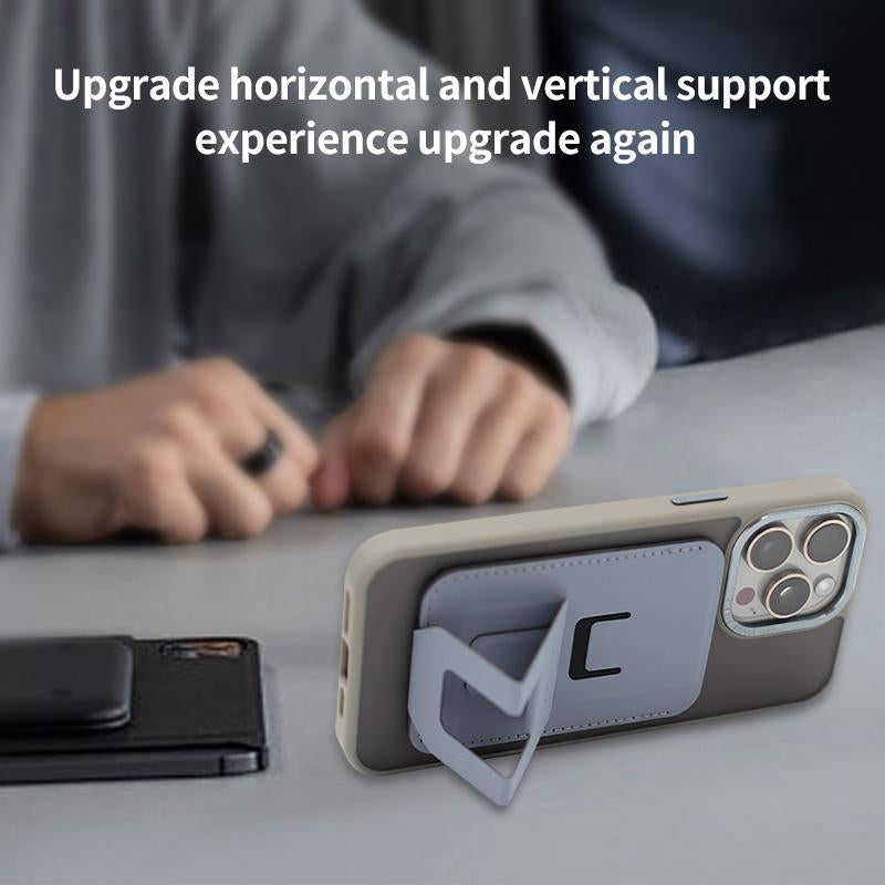 Magnetic Card Wallet Holder with Magsafe and Stander for Iphone 16 Pro Max/16 Plus/16 Pro/16,For Iphone 15 Pro Max/15 Pro/15 Plus/15