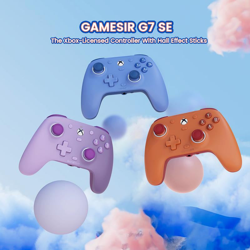 Gamesir G7 SE Multi-Color Wired Controller, Precision Gamepad for Xbox Series X|S, Xbox One & Windows 10/11 with Hall Effect Joysticks